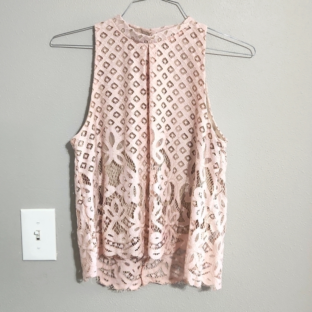 Love, FIRE WOMANS LACE TANK TOP SZ MEDIUM